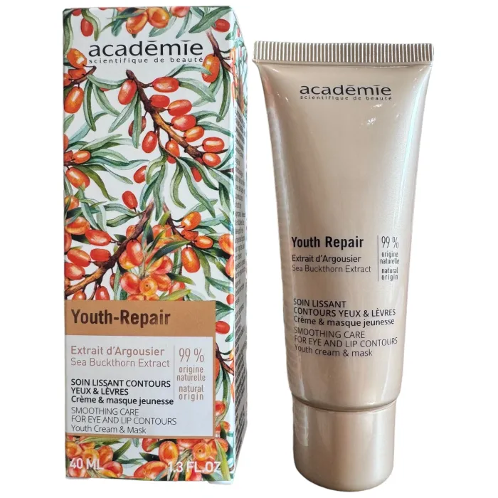 Крем-маска для контура глаз и губ Academie Soin Lissant Contour des Yeux