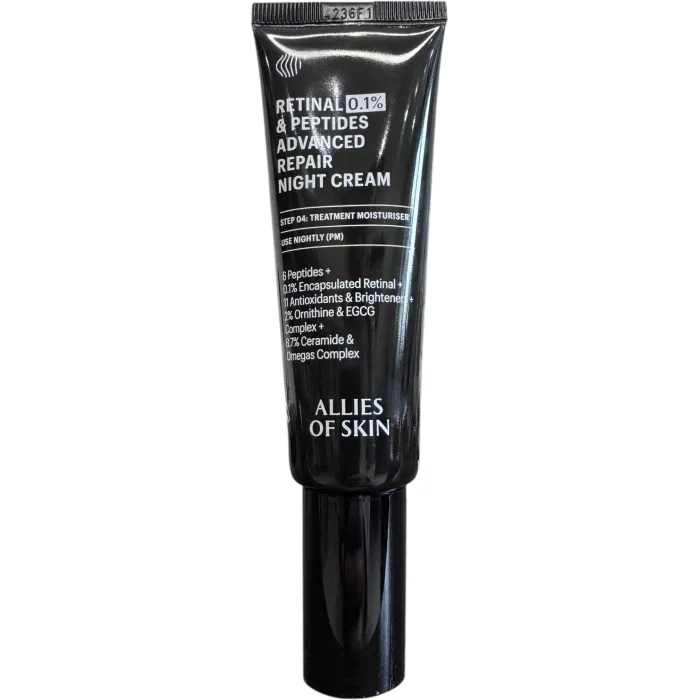 Ночной антивозрастной крем с ретинолом Allies of Skin Retinal Peptides Repair Night Cream