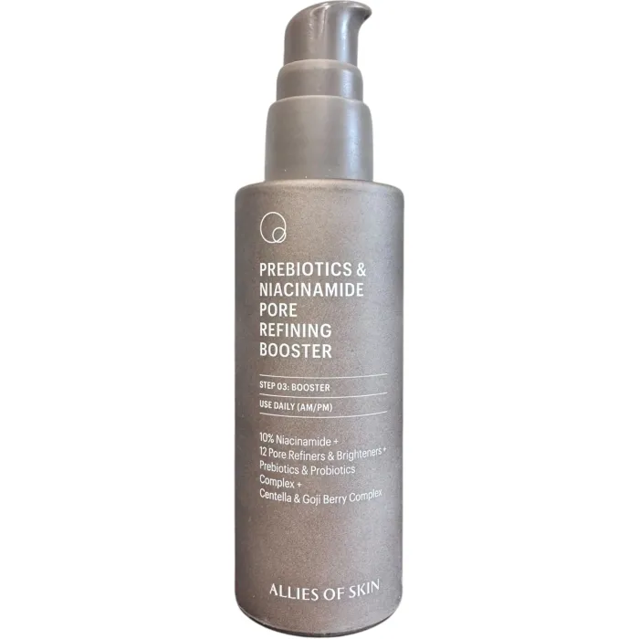 Сыворотка-бустер для сужения пор Allies Of Skin Prebiotics And Niacinamide Pore Refining Booster
