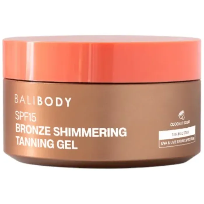 Гель для загара с шимером SPF15 Bali Body Shimmering Tanning Gel SPF15