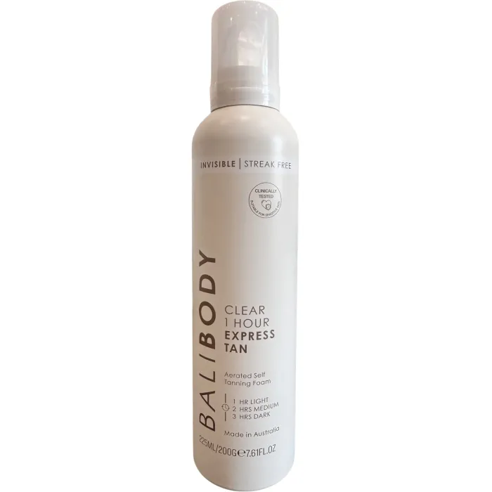 Прозора експрес-автозасмага для тіла Bali Body Clear 1 Hour Express Self Tan