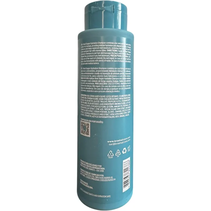 Увлажняющий шампунь для волос Brae Stages Hydration Shampoo