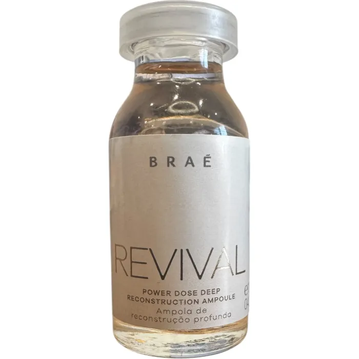 Ампулы мгновенного восстановления сильно поврежденных волос Brae Revival Power Dos