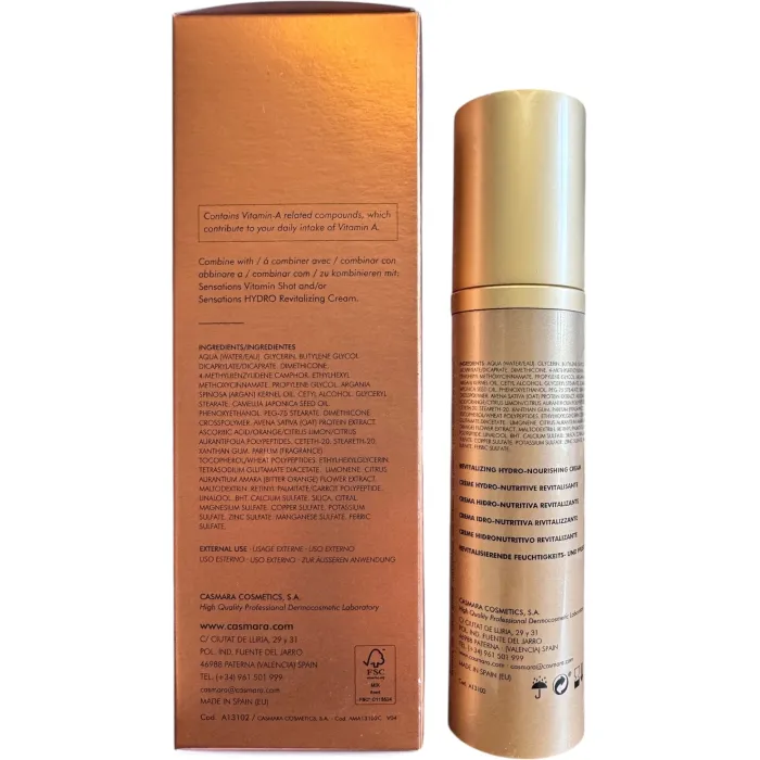 Гидро-питательный питательный крем Casmara Sensations Revitalizing Cream Vit C