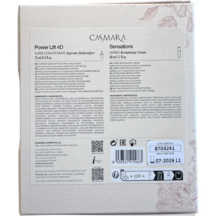 Преміум ліфтінг набір Vitamin C + Lifting Casmara