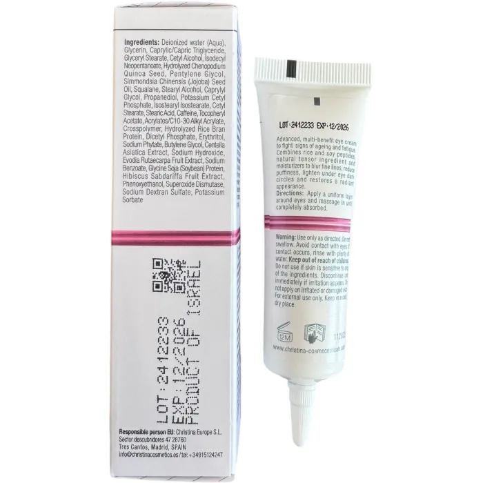 Багатофункціональний крем для шкіри навколо очей Christina Line Repair Glow Light Capture Eye Cream
