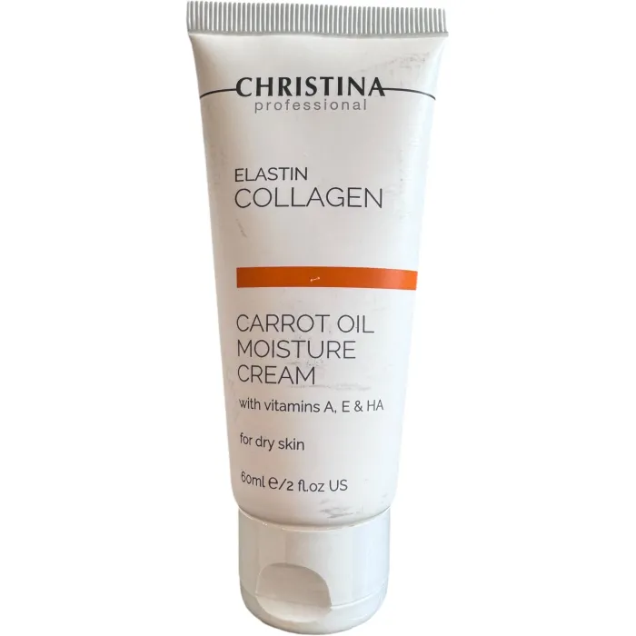 Крем с морковным маслом для сухой кожи Christina Elastin Collagen Carrot Oil Moisture Cream