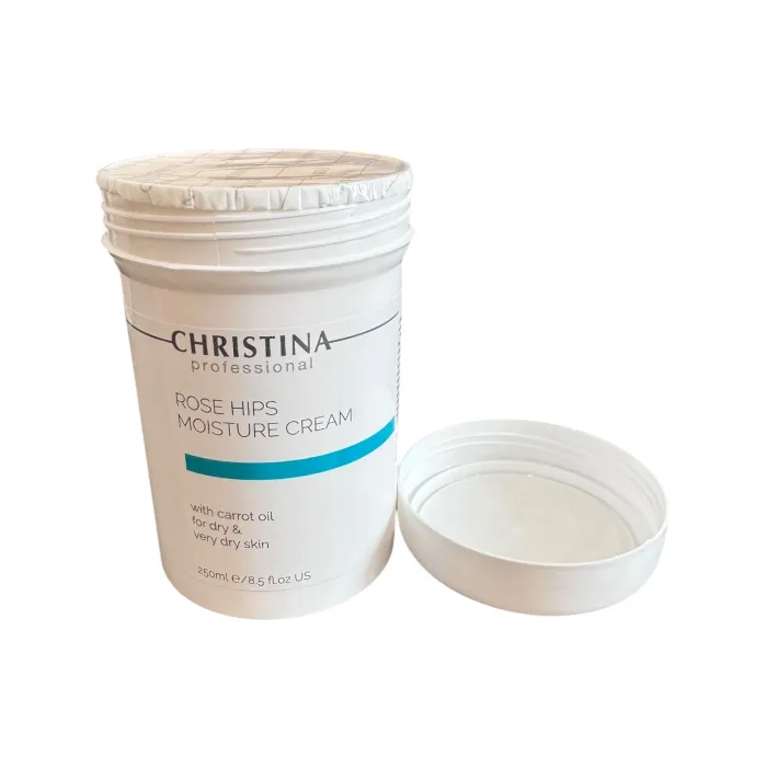 Увлажняющий крем с шиповником и морковным маслом для сухой кожи Christina Rose Hips