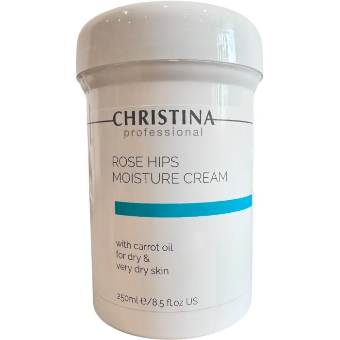 Увлажняющий крем с шиповником и морковным маслом для сухой кожи Christina Rose Hips