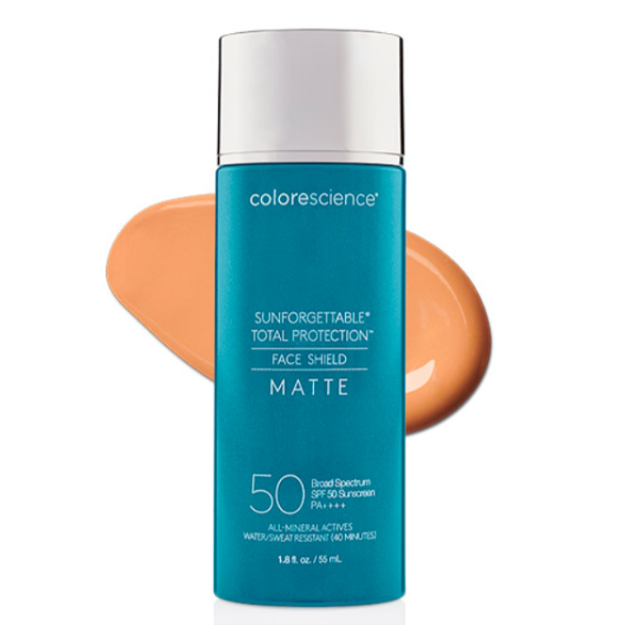 Солнцезащитный крем матирующий Colorescience Face Shield Matte SPF 50