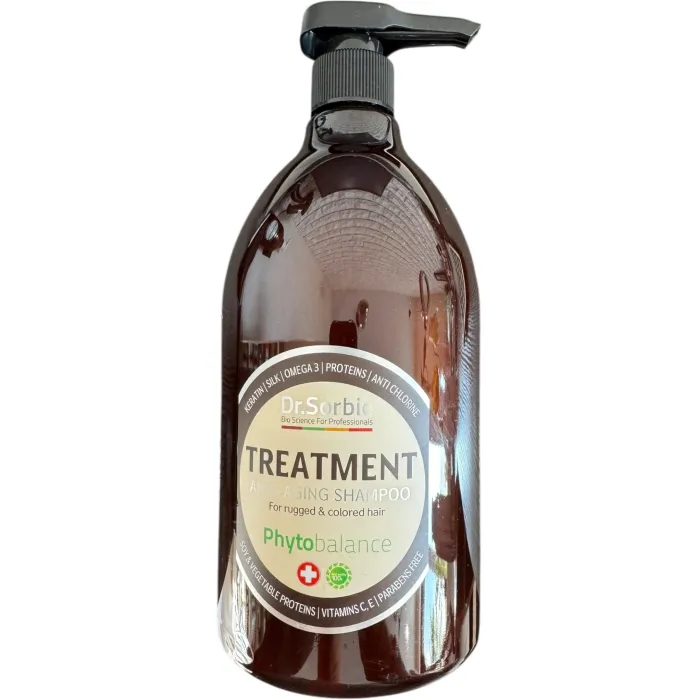 Разлив питательный шампунь-антихлор Dr. Sorbie Treatment Shampoo