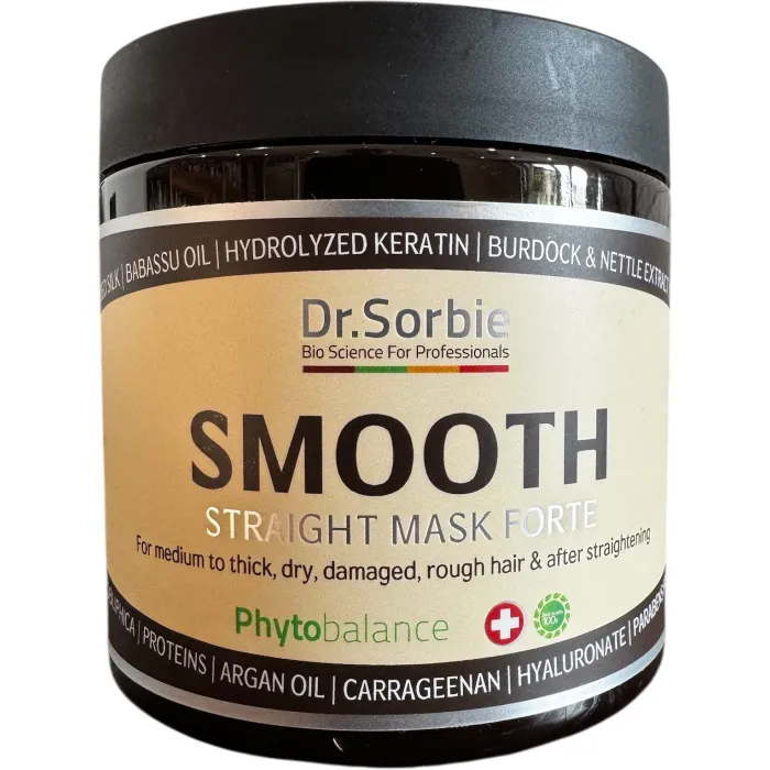 Разлив разглаживающая маска для волос Dr. Sorbie Smooth Mask
