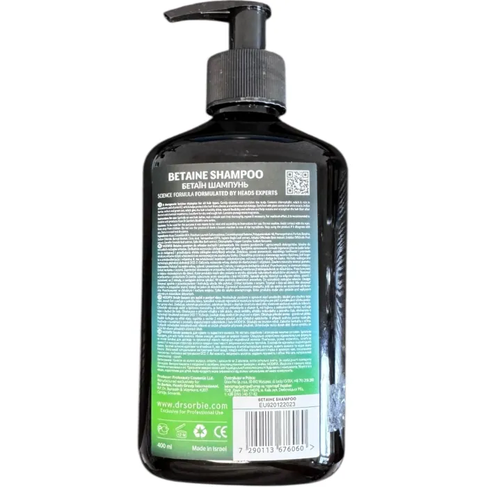Шампунь для восстановления поврежденных волос Dr. Sorbie ModifiX Betaine Shampoo