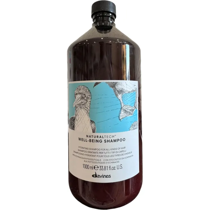 Увлажняющий шампунь для всех типов волос Davines well being shampoo