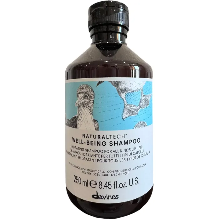Увлажняющий шампунь для всех типов волос Davines well being shampoo