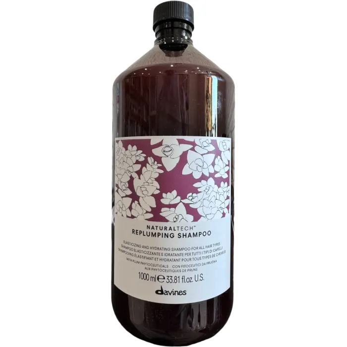 Шампунь для эластичности волос Davines replumping shampoo
