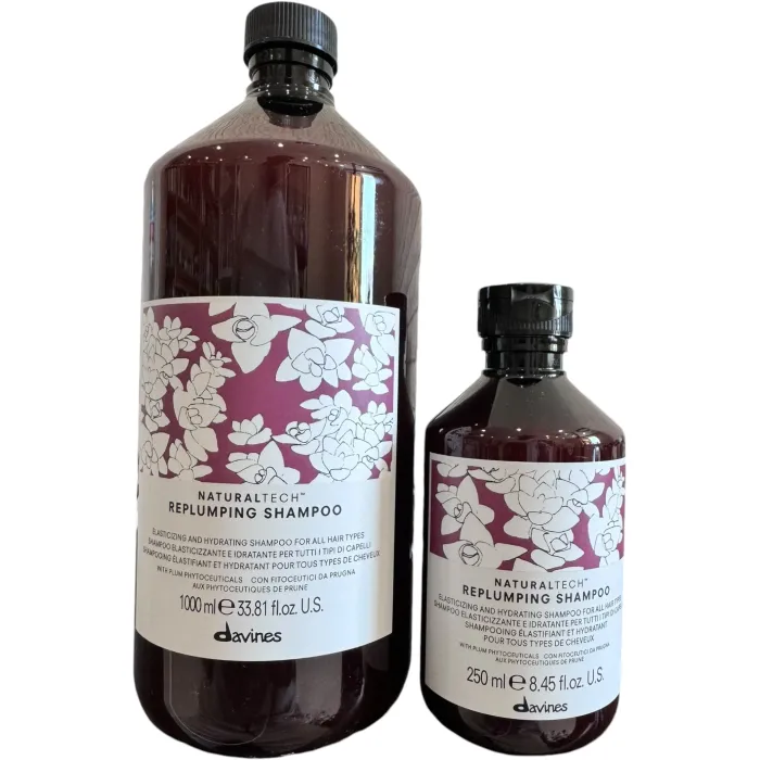 Шампунь для эластичности волос Davines replumping shampoo