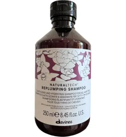 Шампунь для эластичности волос Davines replumping shampoo