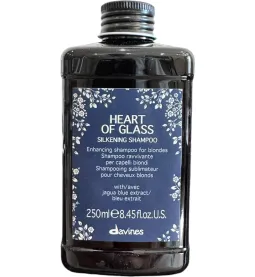 Шампунь для блеска и защиты блонда Davines Heart of Glass Silkening Shampoo