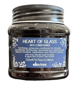 Питательный кондиционер для блонда Davines Heart Of Glass Rich Conditioner