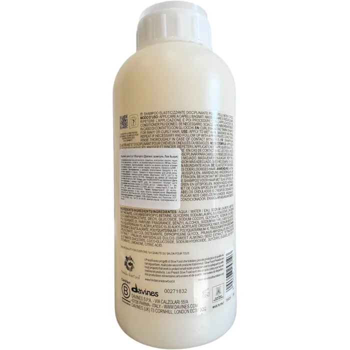 Шампунь, що посилює завиток Davines LOVE