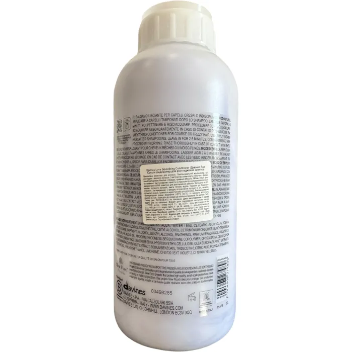 Кондиционер разглаживающий локоны Davines LOVE
