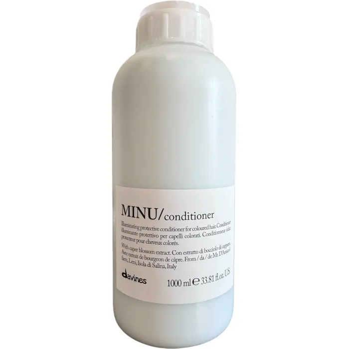 Защитный кондиционер сохранения косметического цвета волос Davines MINU