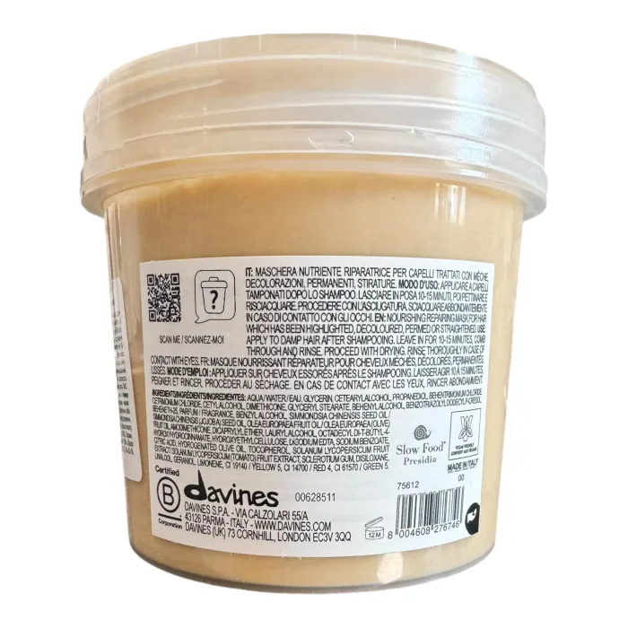 Питательная маска восстанавливающая Davines Nounou