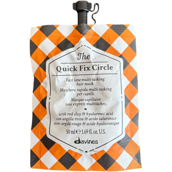 Маска увлажнения и разглаживания волос Davines Quick Fix Circle Hair Mask