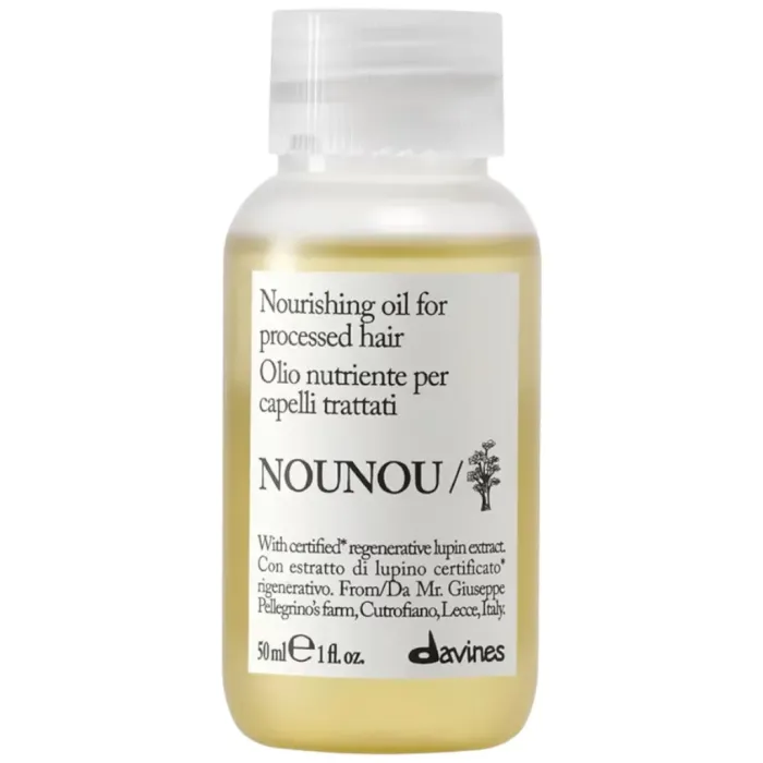 Живильна олія для волосся Davines Nounou