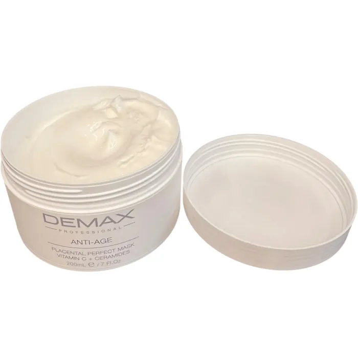 Плацентарна маска витами С и церамиды Demax Anti-Age Placental Perfect Mask