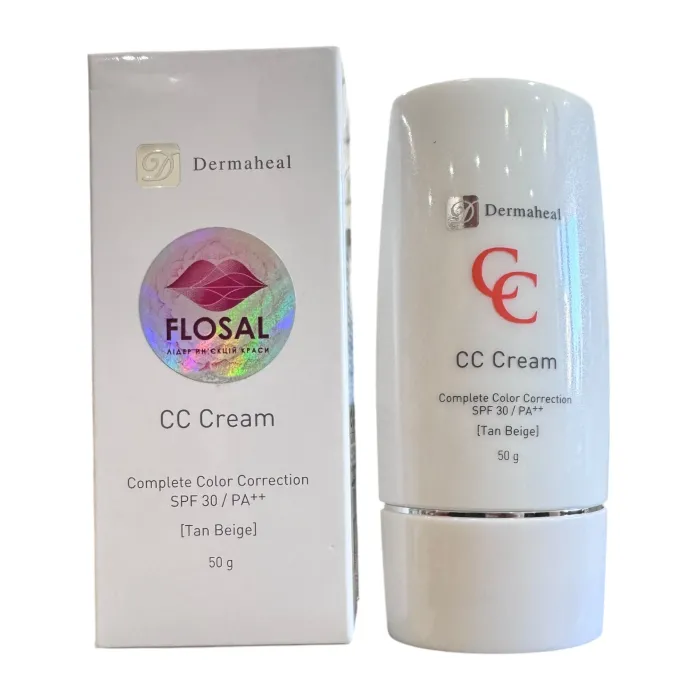 Увлажняющий и восстанавливающий крем для лица Dermaheal CC Сream SPF 30