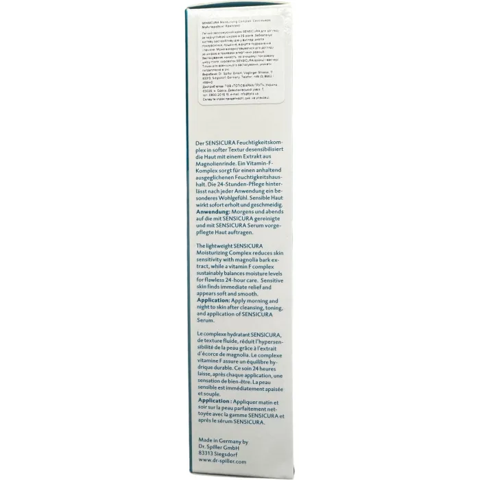 Увлажняющий комплекс Dr. Spiller SENSICURA Moisturizing Complex