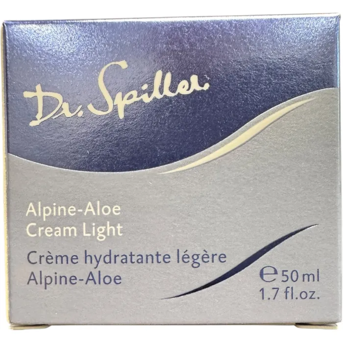 Лёгкий крем с экстрактом Альпийского алое Dr. Spiller Alpine-Aloe Cream Light