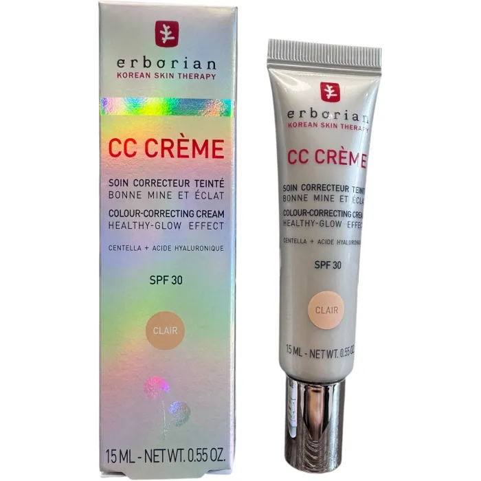 CC-крем (контроль цвета) Clear Erborian CC Cream SPF 30