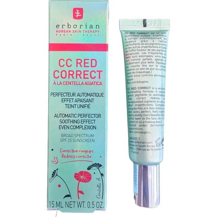 Корректирующий крем для лица Erborian СС Red Correct