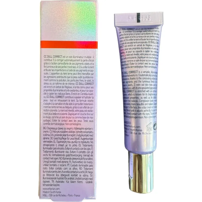 Крем для лица корректирующий Erborian CC Dull Correct SPF 25