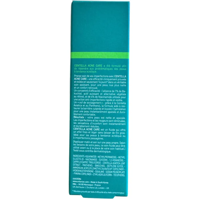Крем проти акне Erborian Centella Acne Care