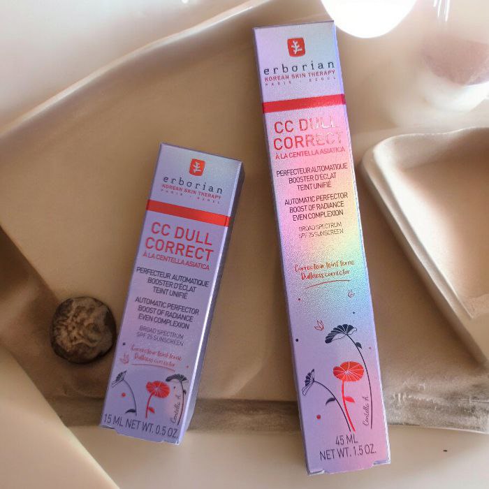 Крем для лица корректирующий Erborian CC Dull Correct SPF 25