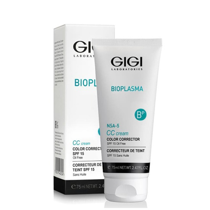 Крем для коррекции цвета кожи с SPF 15 GiGi Bioplasma CC Cream