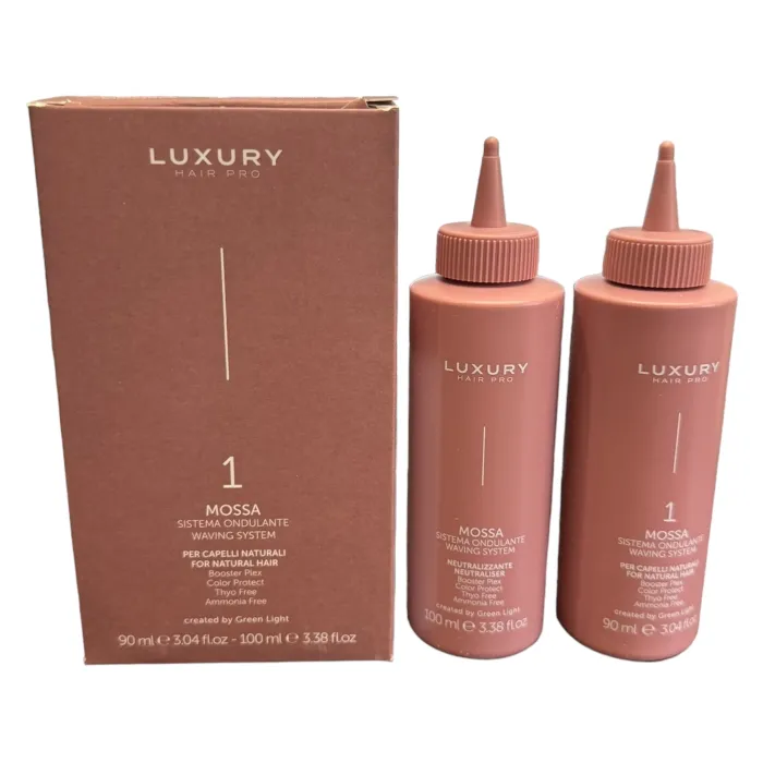 Біозавивка для натурального та фарбованого волосся №1 Green Light Mossa Waving System