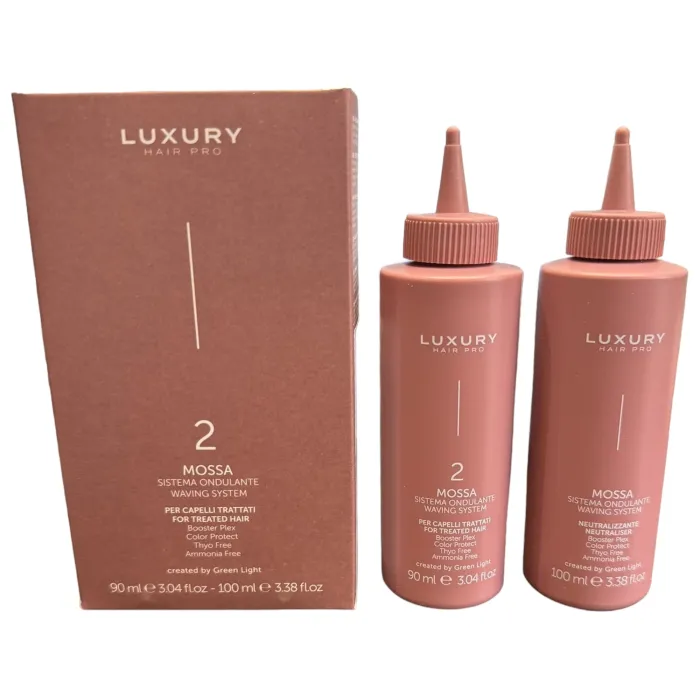Біозавивка для мелірованого та пошкодженого волосся №2 Green Light Mossa Waving System