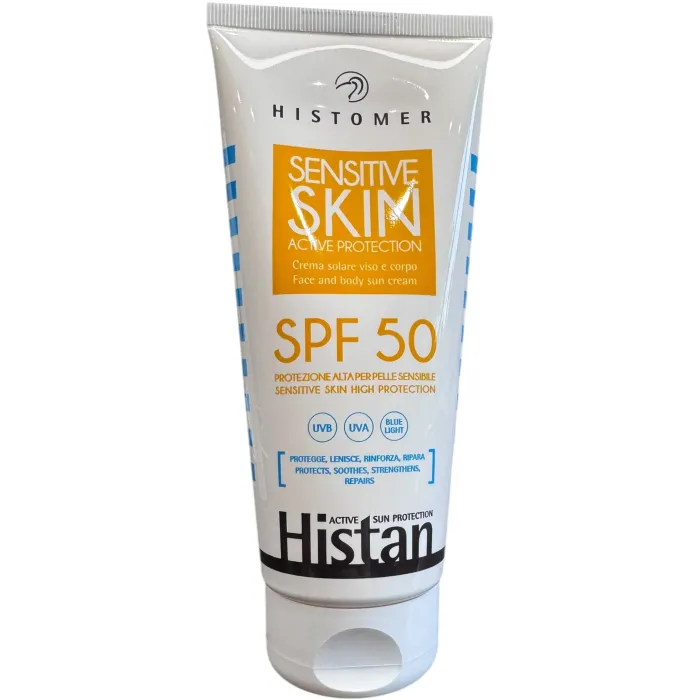 Солнцезащитный крем для лица и тела Histomer Histan Sensitive Skin Active Protection SPF 50