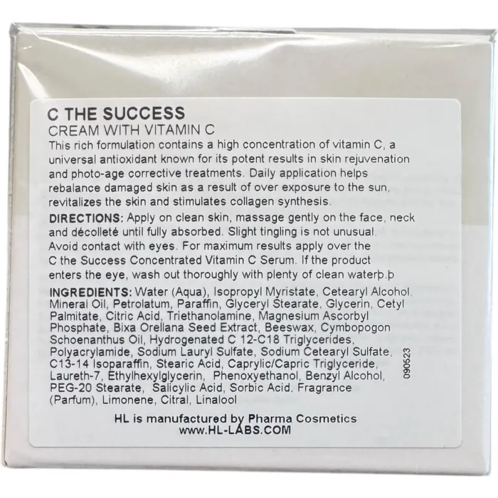 Розпив поживний крем віт.С Holy Land C the Success Cream
