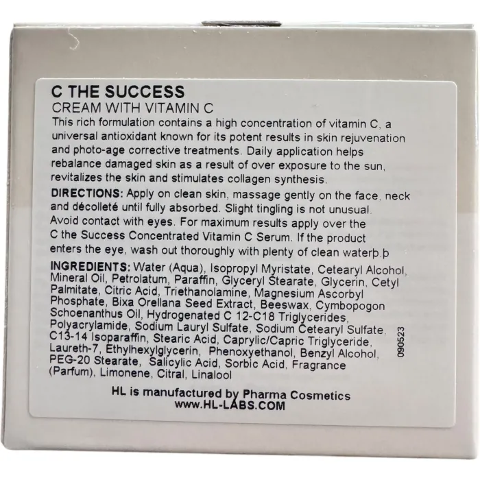 Питательный крем с витамином С Holy Land C the Success Cream