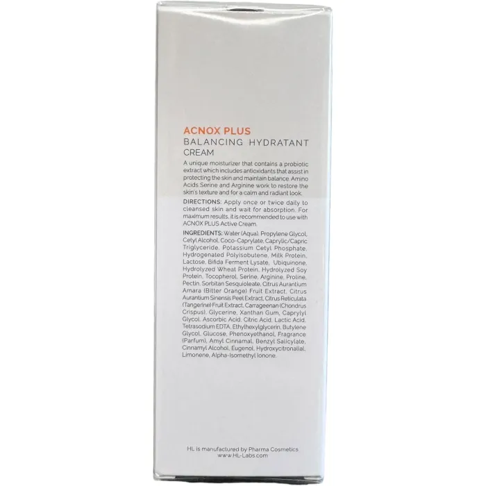 Увлажняющий крем Holy Land Cosmetics Acnox Plus Balancing Hydratant Cream