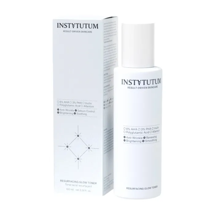 Тонер із AHA & PHA кислотами Instytutum Resurfacing Glow Toner Next-Gen