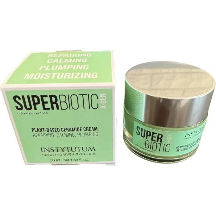 Восстанавливающий крем для лица на основе керамидов Instytutum SuperBiotic