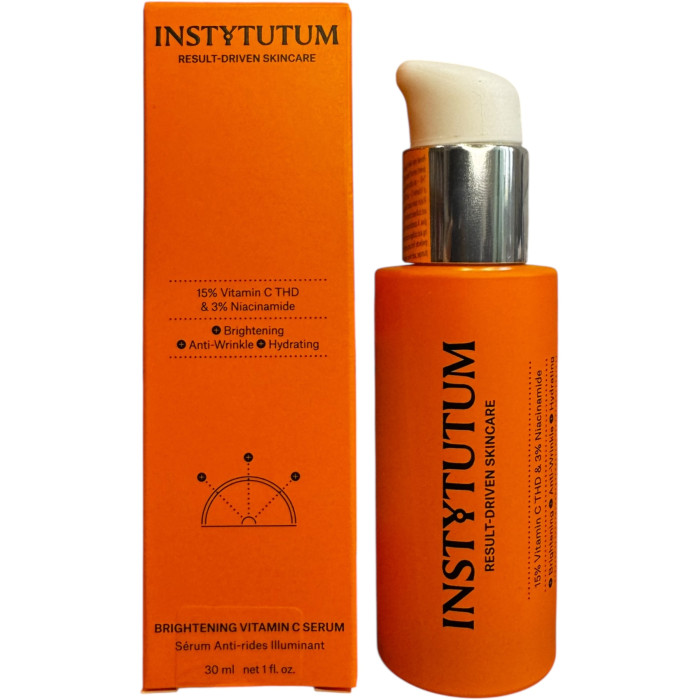 Антивозрастная осветляющая сыворотка Instytutum Brightening Vitamin C Serum