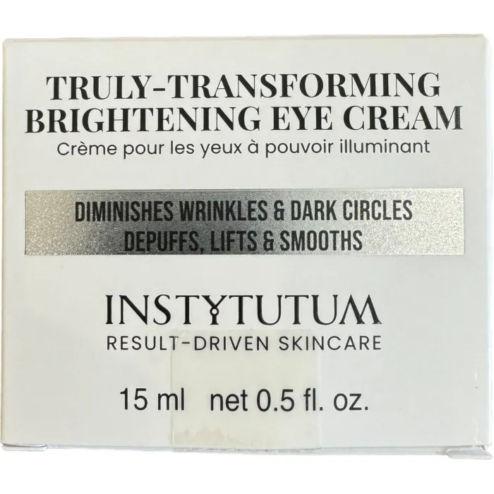 Лифтинг крем для век осветляющий Instytutum Truly-Transforming Brightening Eye Cream